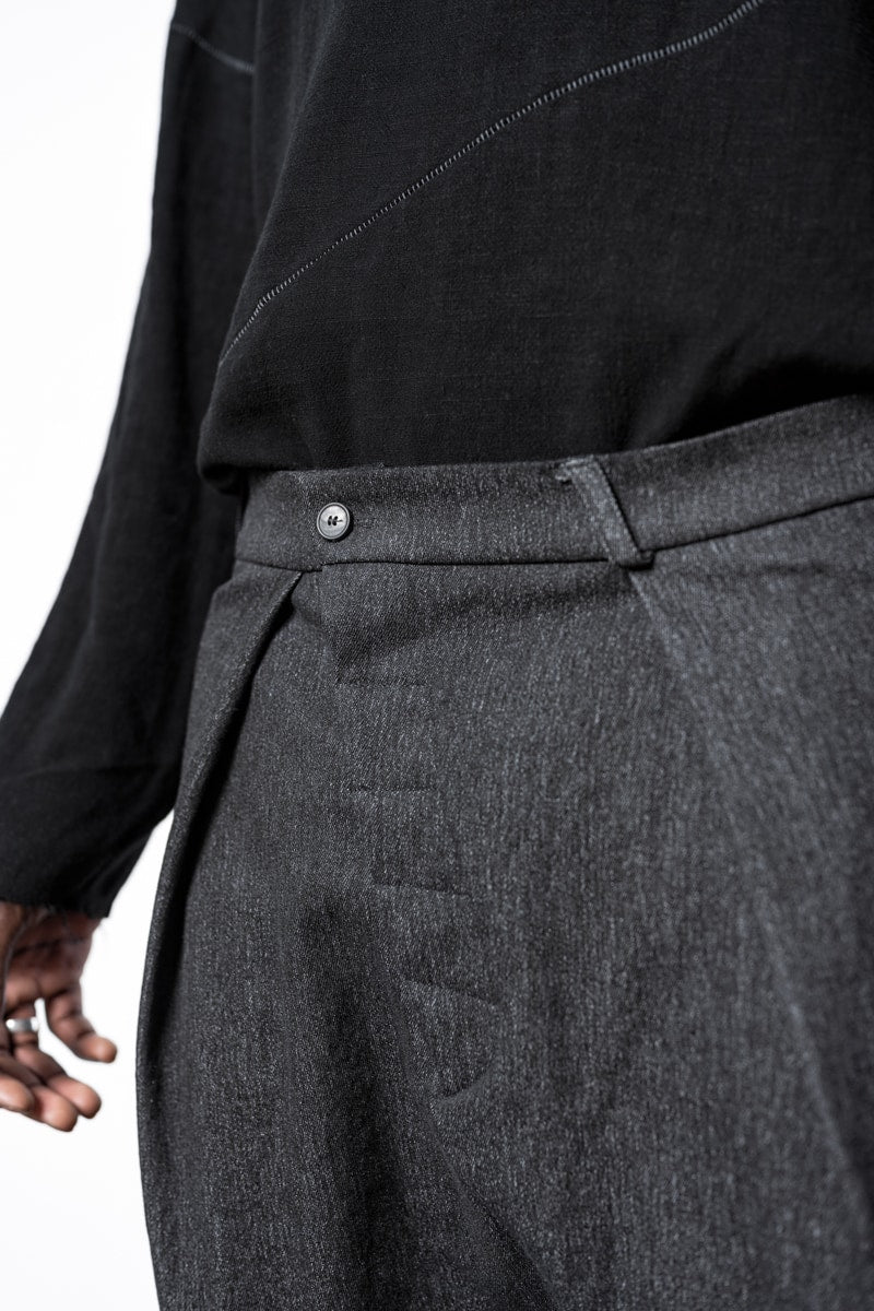eigensinnig wien | Goethe | Baggy Jeans für Damen und Herren aus Baumwolle in Grau