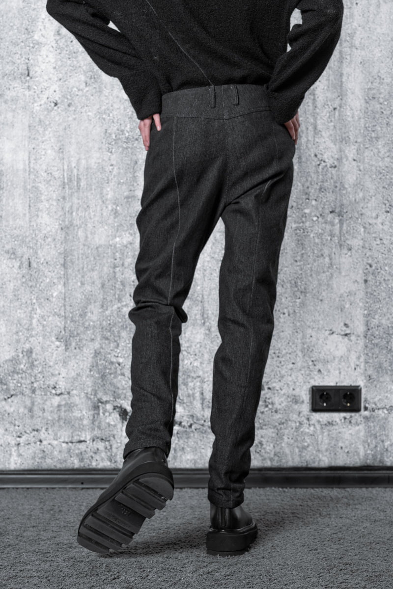 eigensinnig wien | Kierkegaard | Low Waist Jeans für Damen in Grau