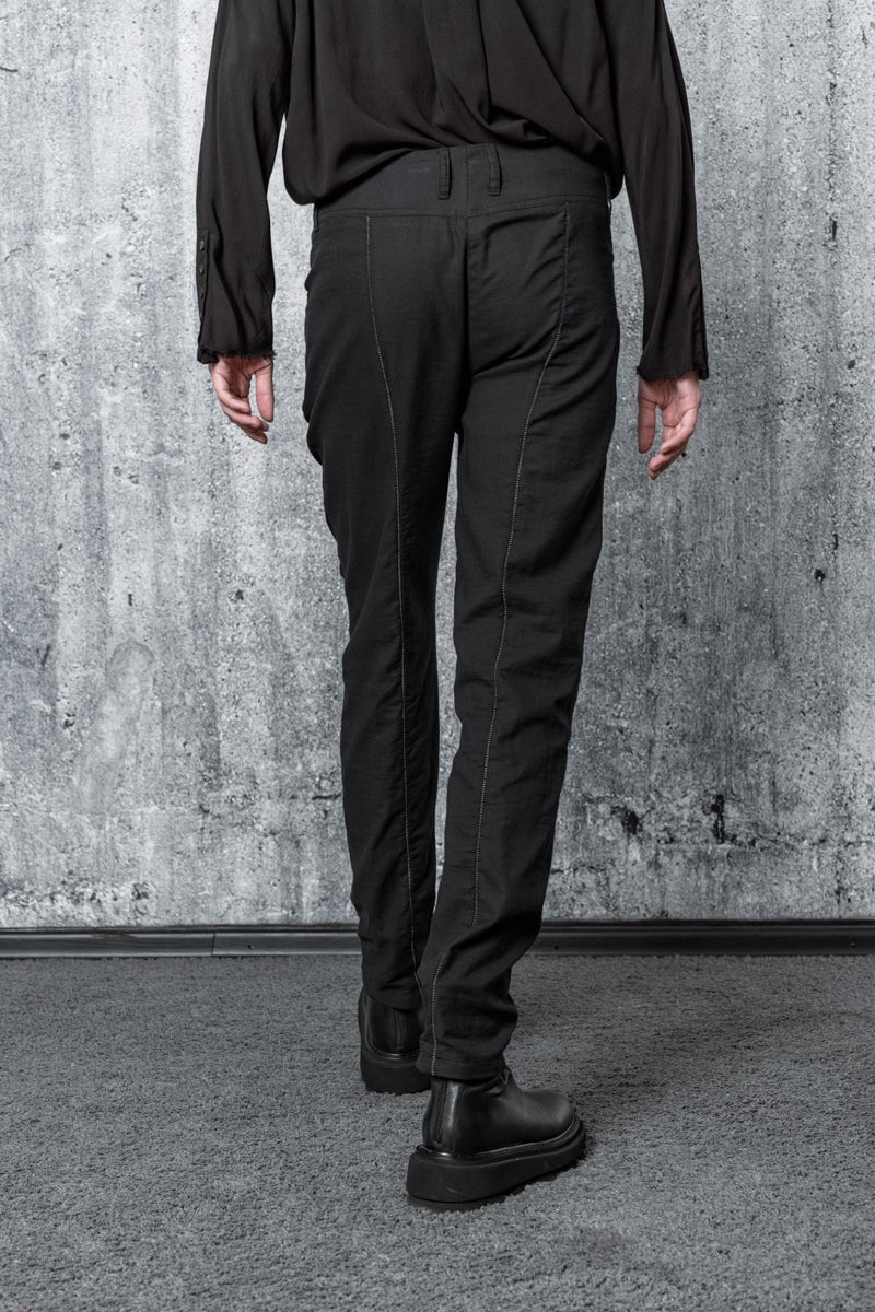 eigensinnig wien | Kierkegaard | Schwarze Chino Hose für Damen aus feinster Baumwolle