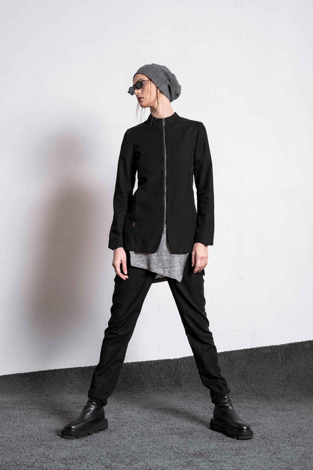 Sportlich Elegant Leicht Sommerjacke Damen Leichte, Schwarze