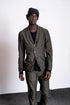 eigensinnig wien | Mises | Herrenjacke mit Stehkragen in sportlich, elegantem Design Braun