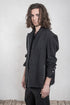 eigensinnig wien | Mises | Leichte Herren Leinenjacke mit subtilen Details in anthrazit