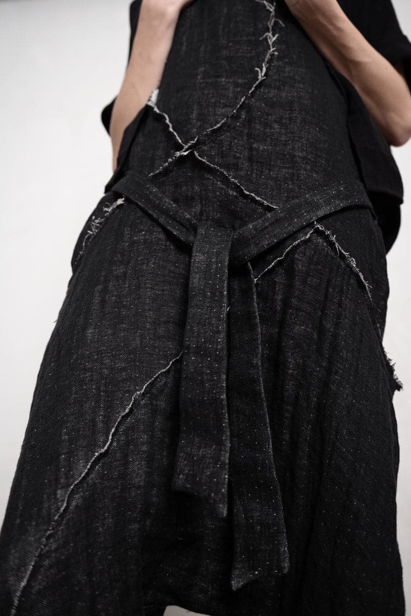 eigensinnig wien | Rilke | Leinen Jumpsuit in schwarz