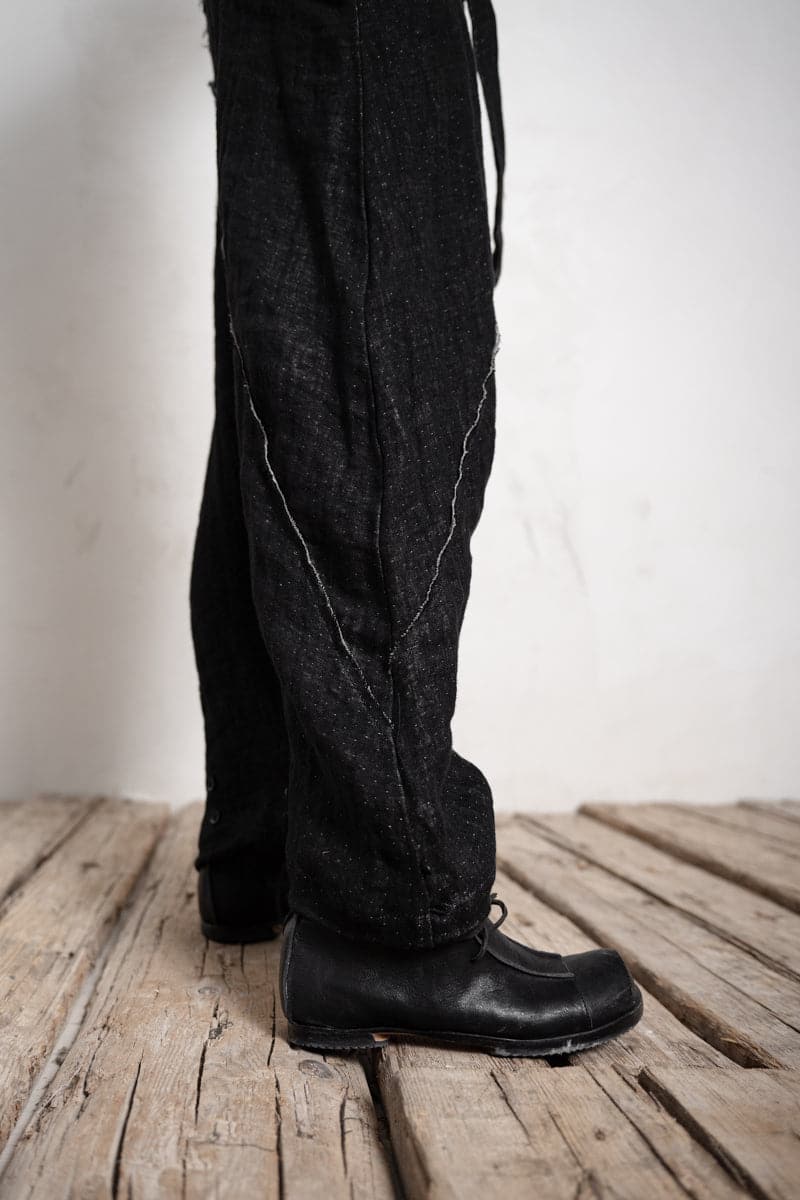eigensinnig wien | Rilke | Leinen Jumpsuit in schwarz