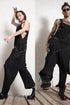 eigensinnig wien | Rilke | Leinen Jumpsuit in schwarz
