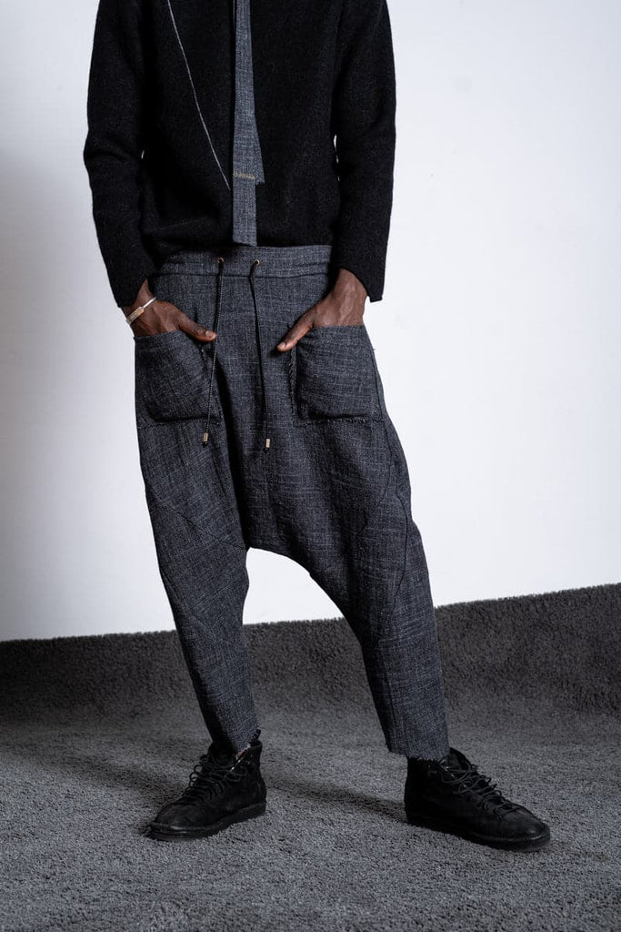 Low crotch | trousers sarouel | Russell eigensinnig