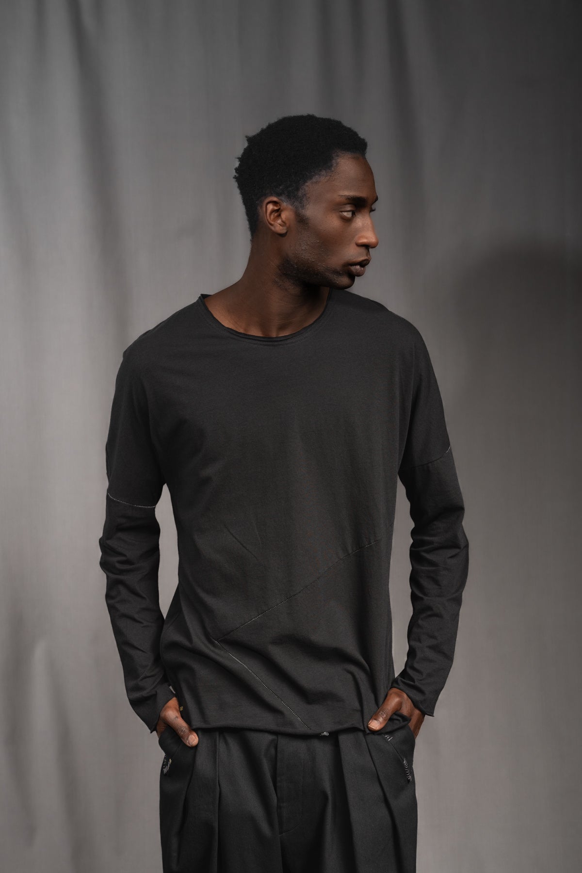 Schwarz / XL / 100% Baumwolle