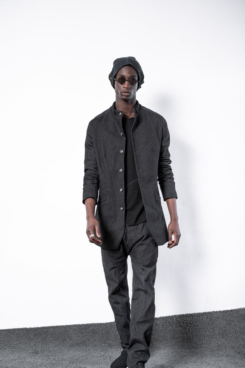 eigensinnig wien | Walking Man | Jeans in Grau für Damen und Herren aus Baumwolle