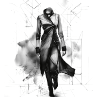 Edgy women's clothing