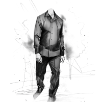 Plus size men's designer clothing