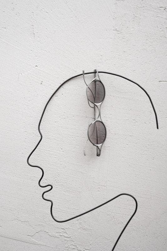 Rigards Eyewear | RG2003 | Rare Sonnenbrille aus Edelstahl-Titanlegierung in mattsilber