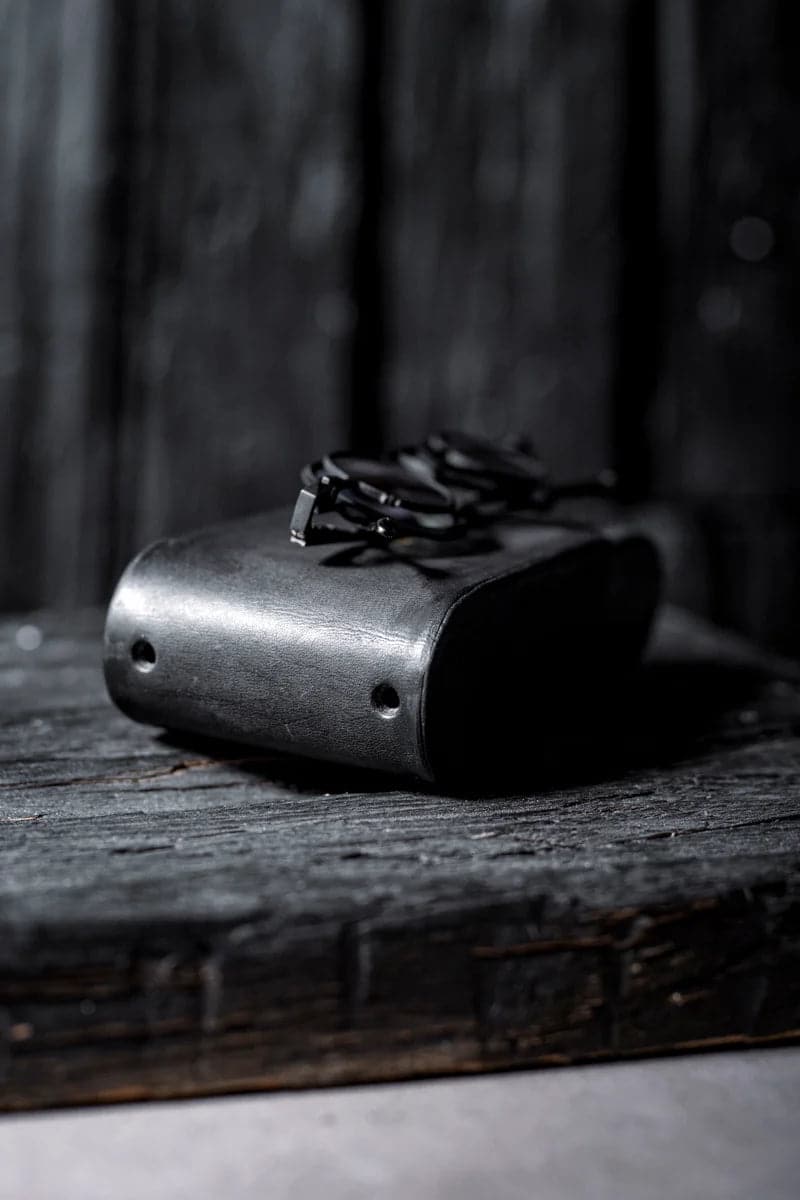 Rigards | RG0105TI | Unkonventionelle runde Sonnenbrille mit Clip On für Damen und Herren in schwarz