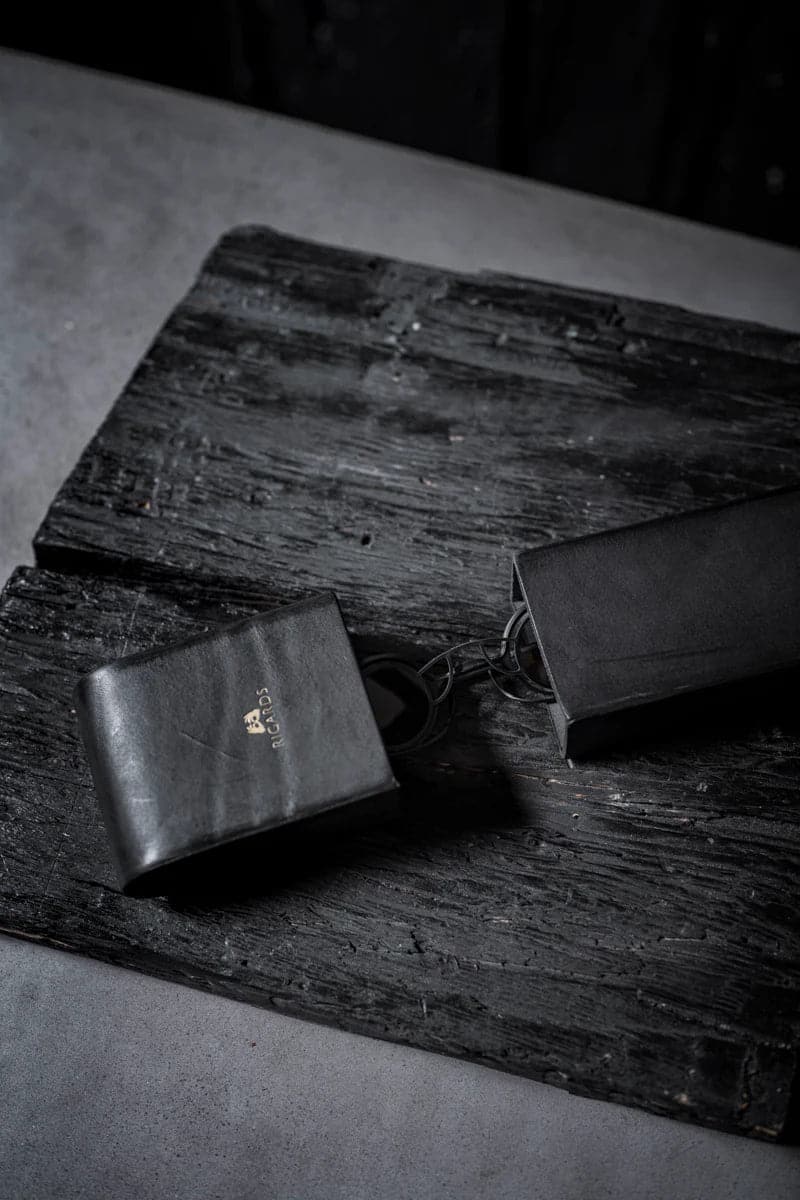 Rigards | RG0105TI | Unkonventionelle runde Sonnenbrille mit Clip On für Damen und Herren in schwarz