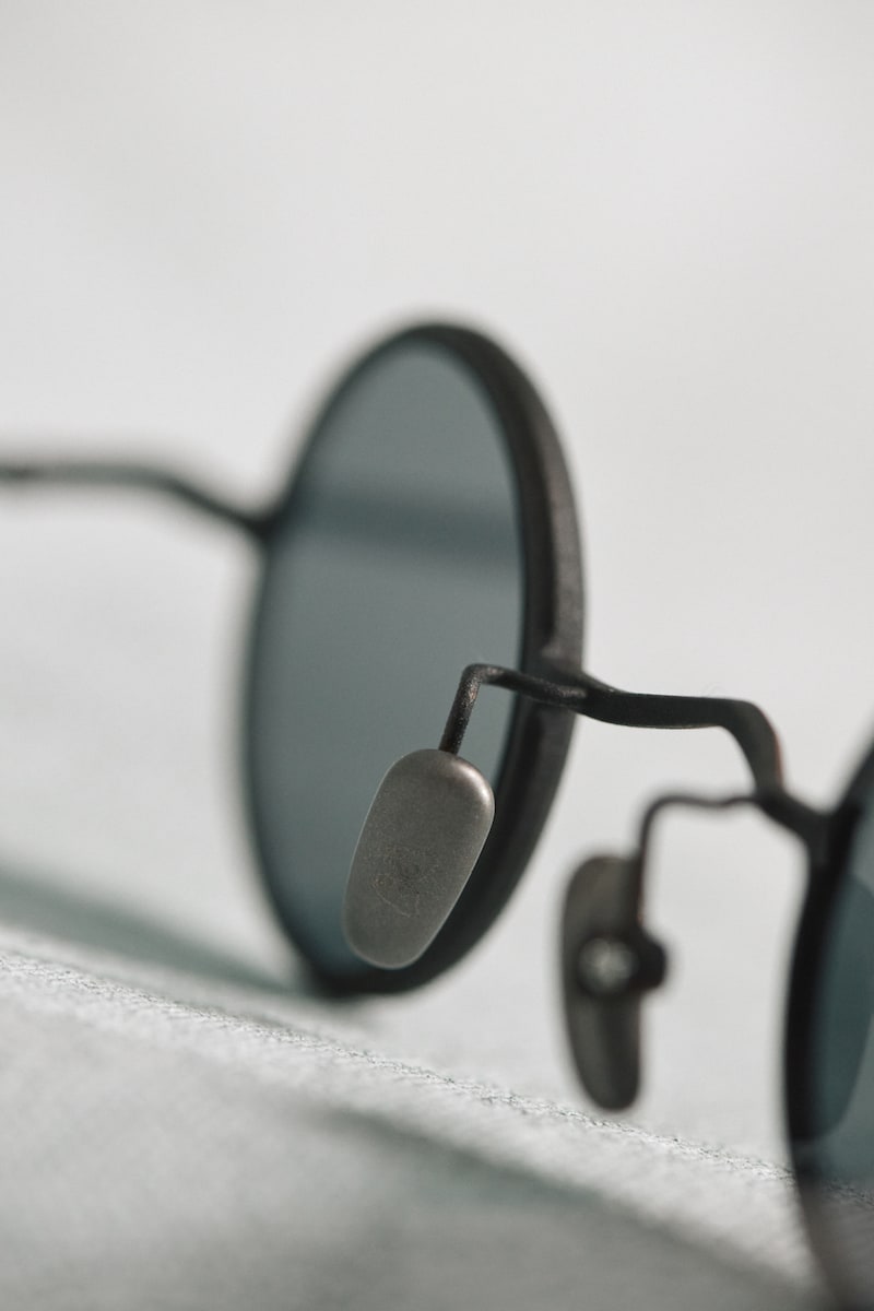 Rigards | RG1018TI | Kleine, runde Designer Sonnenbrille für Damen und Herren