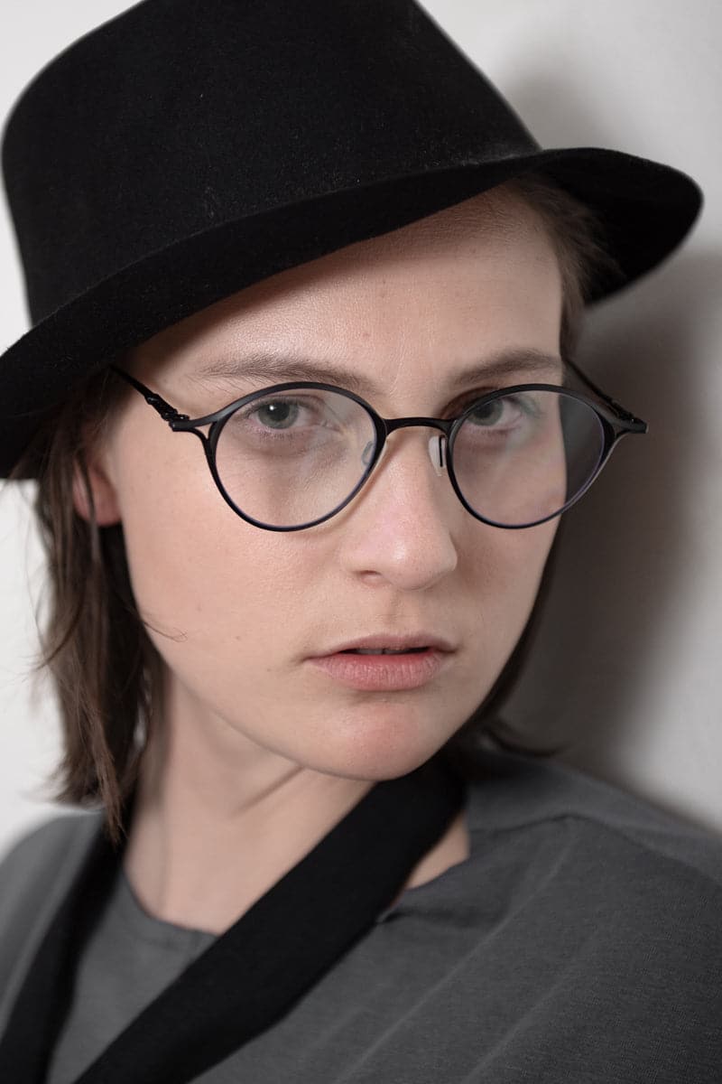 Rigards | RG1038ST | Ovale Sonnenbrille in Schwarz mit Clip On für Damen und Herren