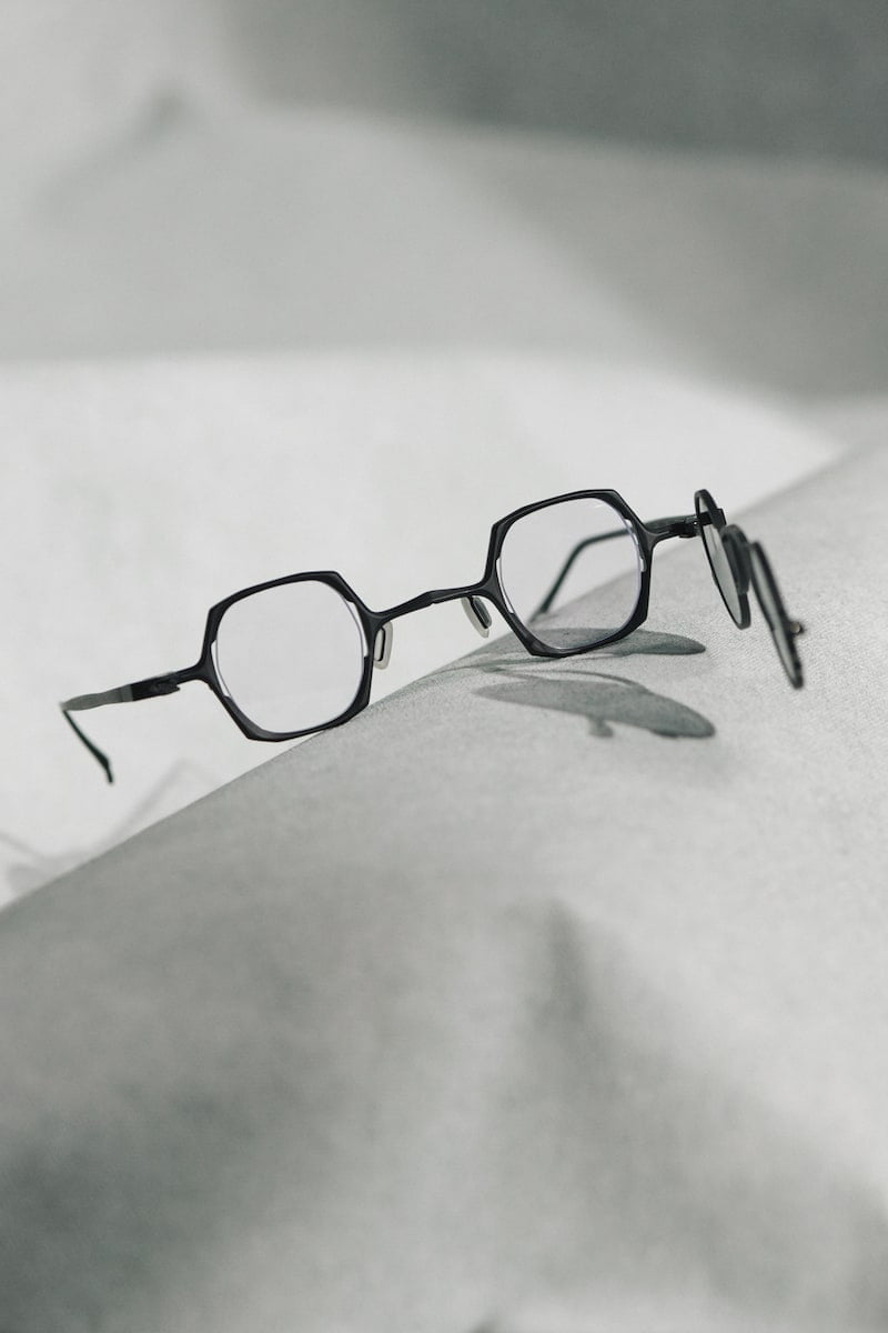 Rigards | RG1921TI I Clip On Luxus Sonnenbrille mit eckigen und runden Elementen