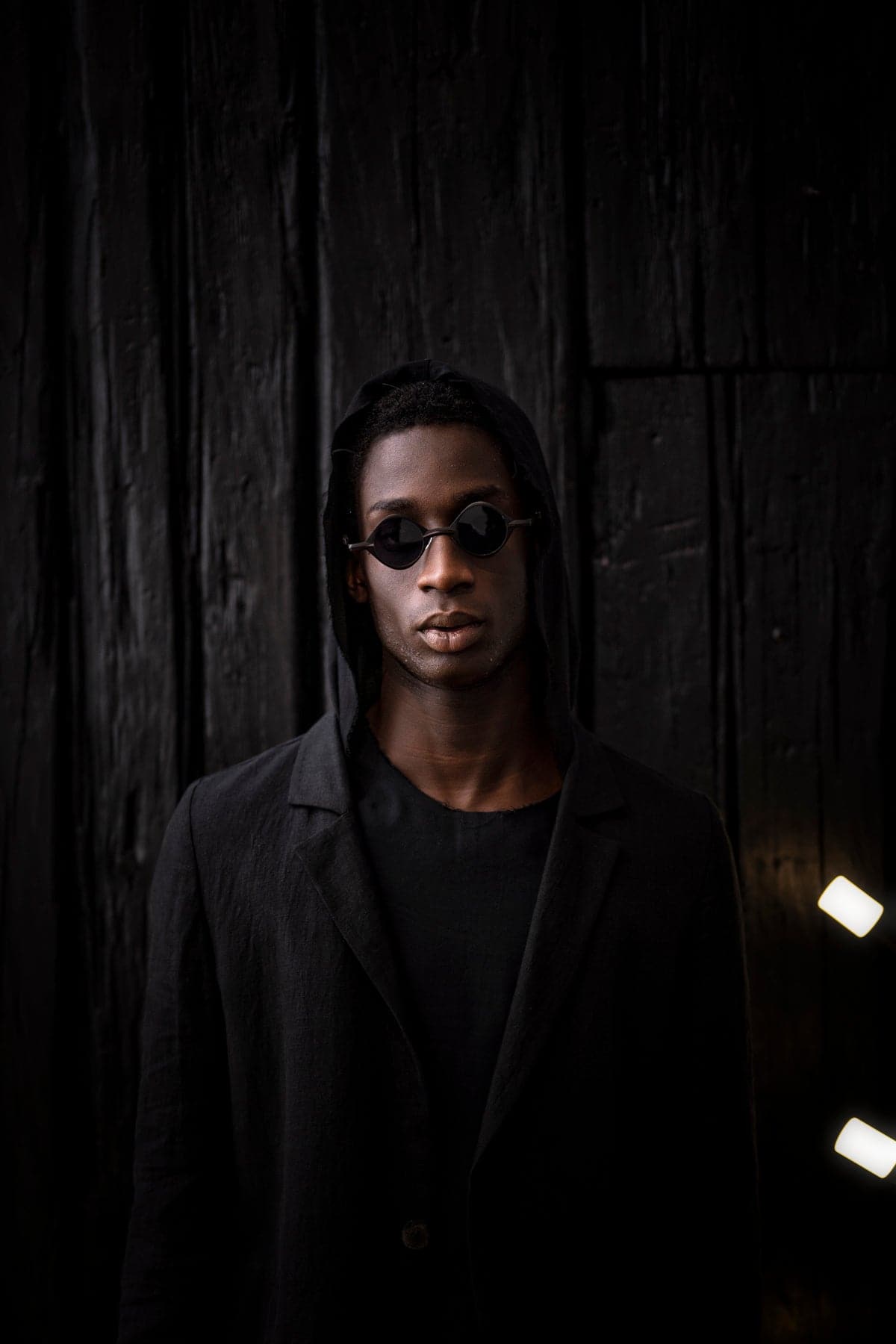 Rigards x Detaj | RG0825DT | Stylische Designer Sonnenbrille in Matt-Schwarz für Damen und Herren