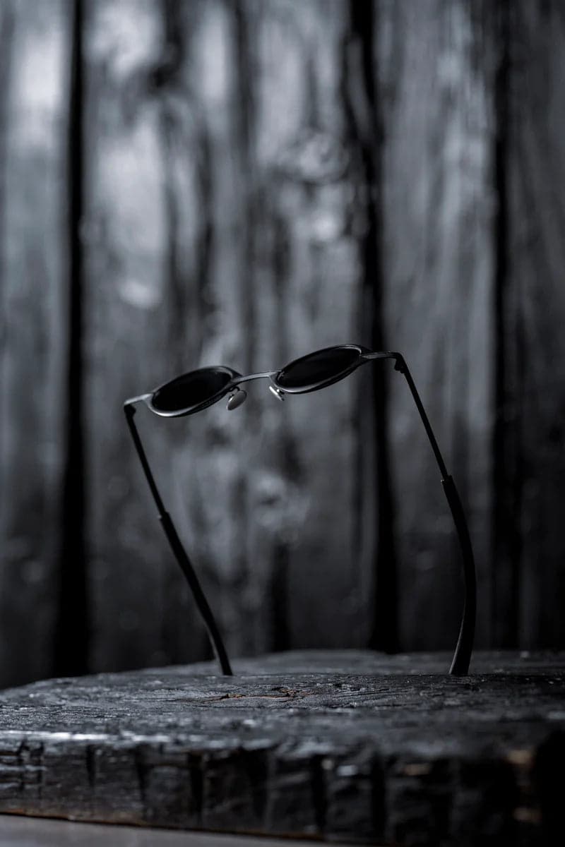 Rigards x Detaj | RG0825DT | Stylische Designer Sonnenbrille in Matt-Schwarz für Damen und Herren