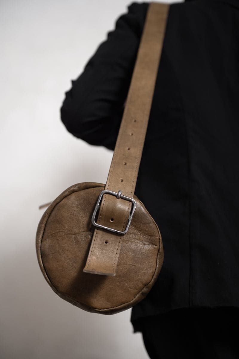 Tagliovivo | Baguette Bag | Baguetteförmige Ledertasche aus Leder in grün