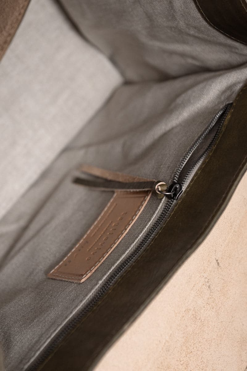 Tagliovivo | Doctor Bag L | Edle und klassische Ledertasche in grün