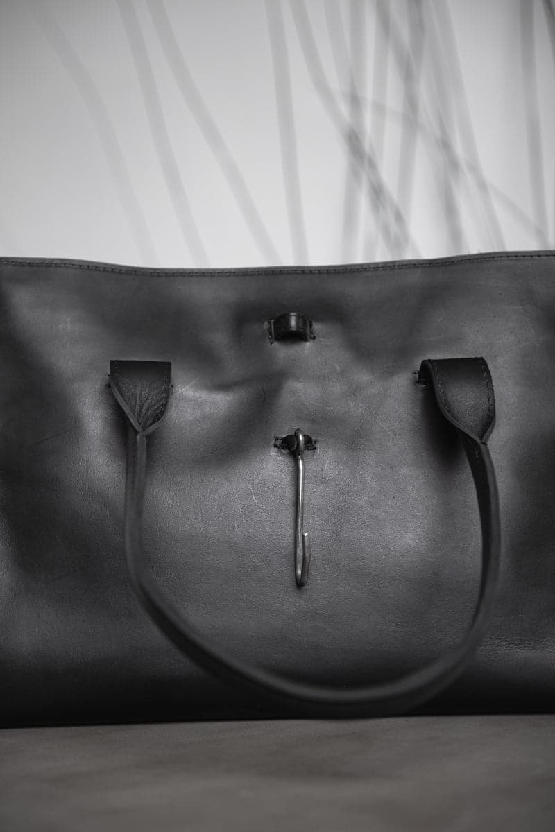 Tagliovivo | Doctor Bag L | Edle und klassische Ledertasche in schwarz
