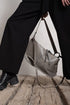 Tagliovivo | Hexagon W | Spezielle kleine Ledertasche in grau