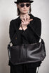Tagliovivo | Hexagon W | Spezielle kleine Ledertasche in schwarz