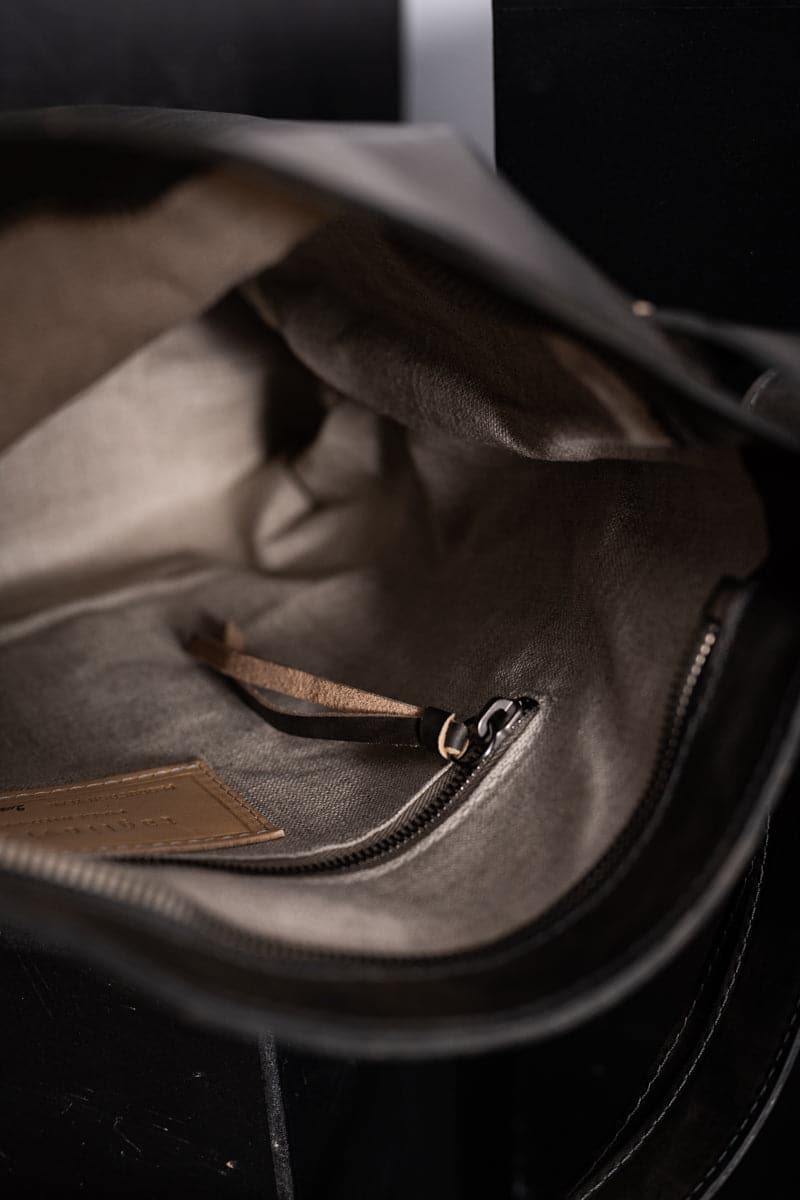 Tagliovivo | Loop Handle Bag | Edle und klassische Damentasche aus Leder in braun