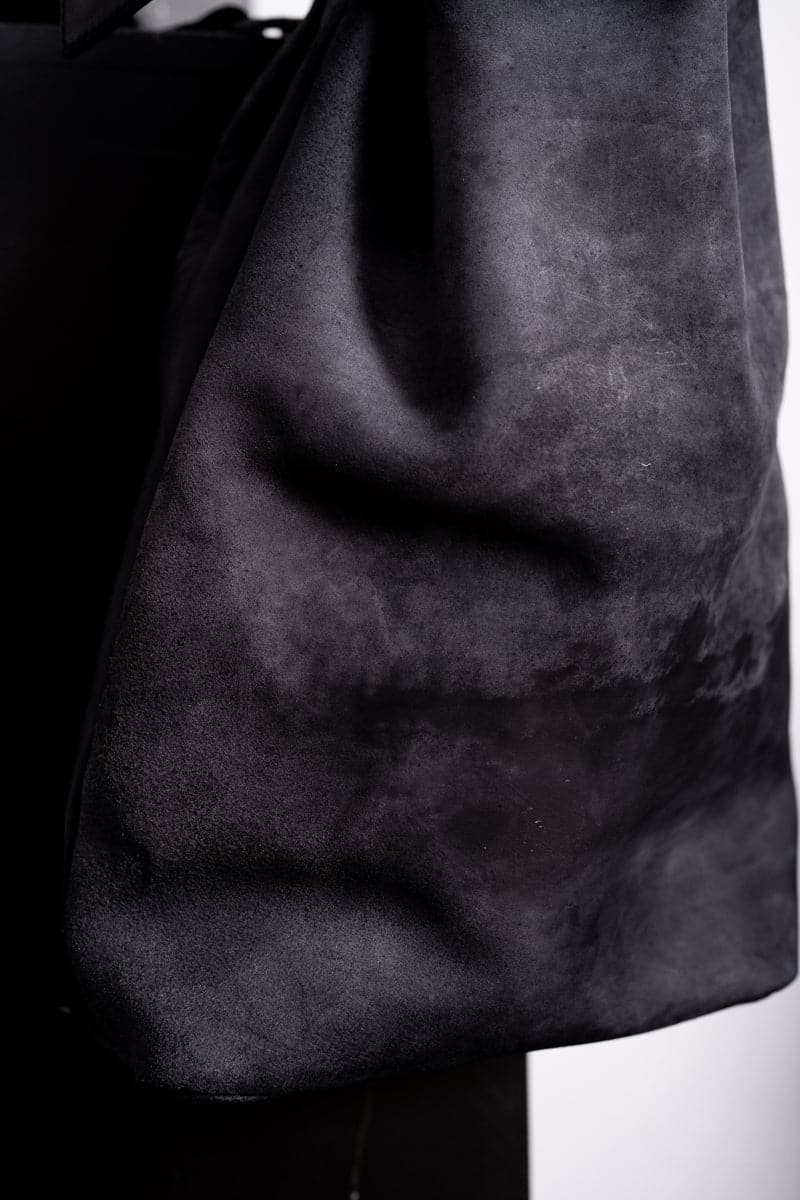 Tagliovivo | Sacco | Extravaganter Lederbeutel in schwarz