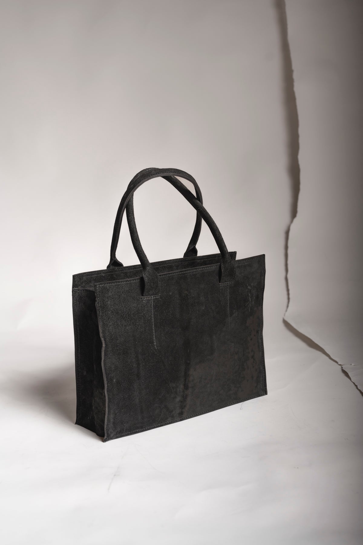 Tagliovivo | Voyager Office | Designer Shopper Tasche in Schwarz aus edlem Leder