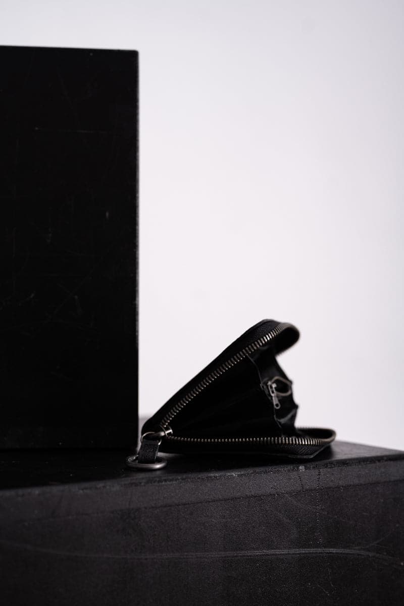 Tagliovivo | Zipped Wallet S | Leder Geldbörse für das Nötigste in schwarz