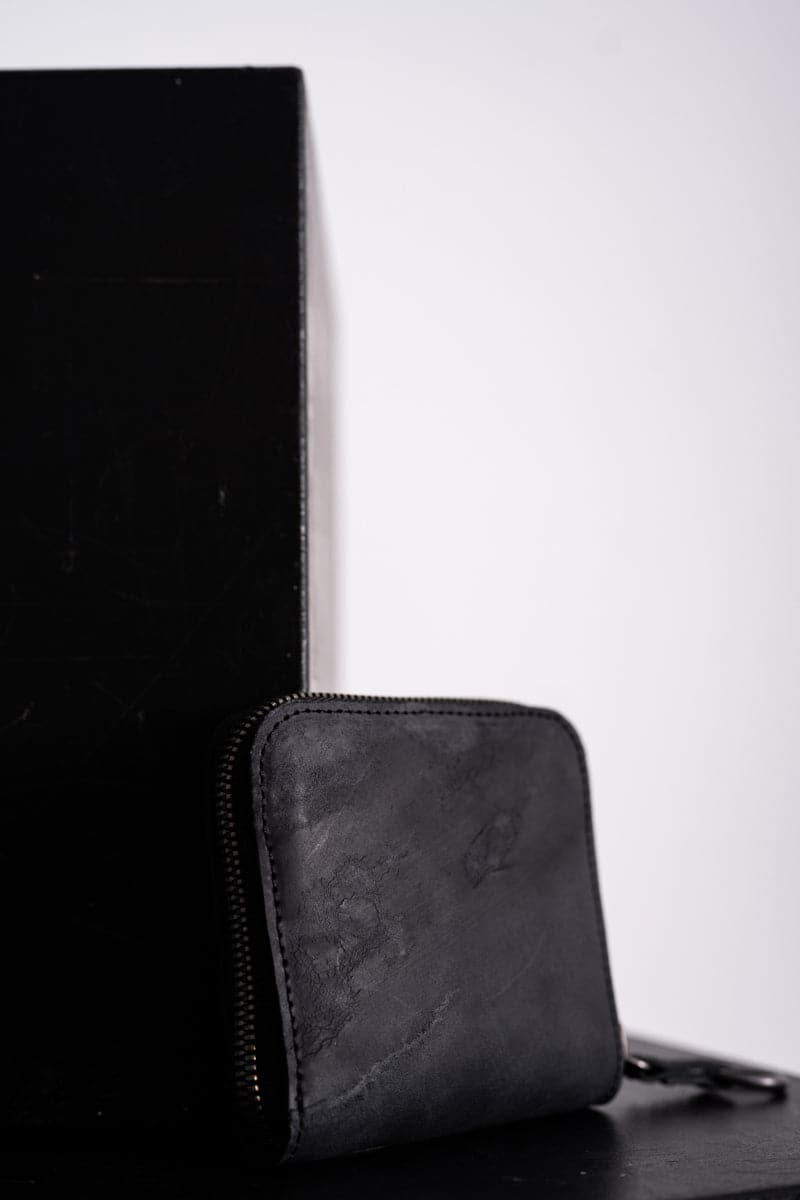 Tagliovivo | Zipped Wallet S | Leder Geldbörse für das Nötigste in schwarz