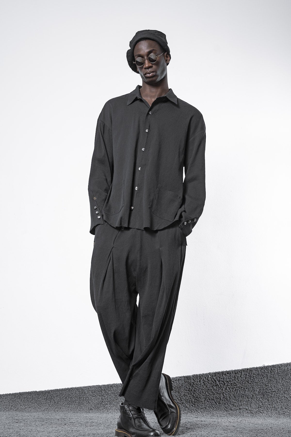mens black dress shirt outfit Valnti Plaid Slim Men's Stylish & Versatile Long Mens Shirt Reliable and versatile Men's Black Dress Shirts: Slim,