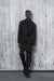 eigensinnig wien | Argo | Extravagantes Sakko in Schwarz aus Wolle für Herren