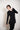 eigensinnig wien | Artmann | Asymmetrischer Pullover aus leichter Baumwolle in schwarz