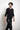 eigensinnig wien | Artmann | Asymmetrischer Pullover aus leichter Baumwolle in schwarz