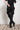 eigensinnig wien | Bachmann | Schmale Hose mit Trägern für Damen aus schwarzer Baumwolle in schwarz