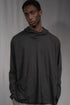 eigensinnig wien | Breed | Schwarzes Designer Hooded Sweatshirt aus Baumwolle