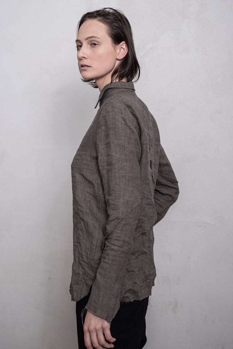 Light linen blouse | Chomsky II | eigensinnig wien