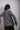eigensinnig wien | Derrida | Außergewöhnlicher Herrenpullover mit asymmetrischem Kragen aus Baumwolle in grau