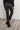 eigensinnig wien |  Didion | Slim Fit Damenhose aus leichtem Leinen in anthrazit