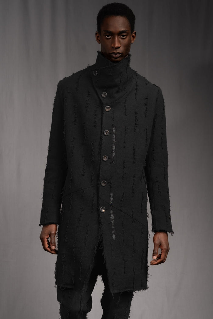eigensinnig wien | Edgar | Nonconformist designer coat for men in grey