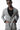 eigensinnig wien | Fichte | Sommerlicher Distressed Herren Blazer aus leichter Baumwolle in grau