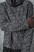 eigensinnig wien | Flaubert | Außergewöhnlicher Rollkragenpullover aus Wolle in Grau