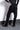 eigensinnig wien | Goethe | Extravagante Baggy Pants mit tiefem Schritt aus Wolle in schwarz