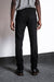 eigensinnig wien | Gropius | Schwarze Slim Fit Chinohose für Herren aus Wolle