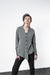 eigensinnig wien | Hadid | Oversize-Bluse für Damen aus Baumwolle in Hellgrau