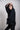eigensinnig wien | Hemingway | Extravagante Kimono Jacke aus Leinen in anthrazit