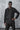 eigensinnig wien | Lavinia | Langer, asymmetrischer Alpaka Pullover mit Zip in Schwarz