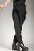 eigensinnig wien | Leontion | Designer Baggy Pants für Damen aus Baumwolle in Schwarz